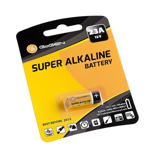 Baterie alkalická GoGEN SUPER ALKALINE 23A, blistr 1ks (GOG23AALKALINE1)