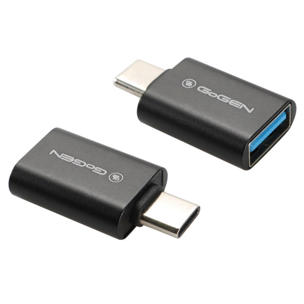 Redukce GoGEN USB-C (M) / USB-A (F) (USBCUSBA01) černá