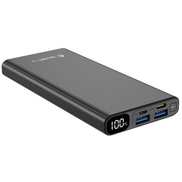 Powerbanka GoGEN PB100008 10000 mAh, USB-C PD 20W (PB100008B) černá