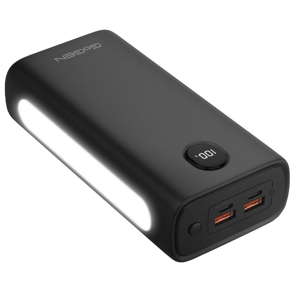 Powerbank GoGEN 30000mAh, PB300003B, PD20W (PB300003B) černá