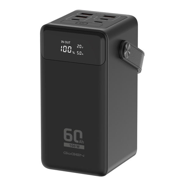 Powerbanka GoGEN PB600002B, 60000 mAh, PD 100W (PB600002B) černá