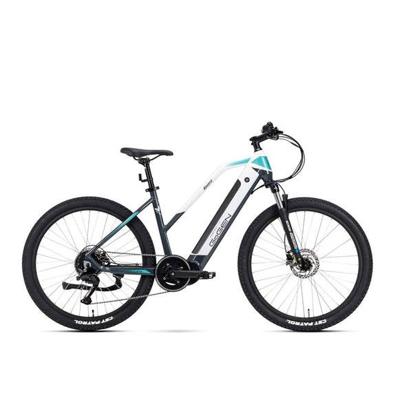 Elektrokolo GoGEN Nexora MX 720 27,5" 18" bílé/tyrkysové